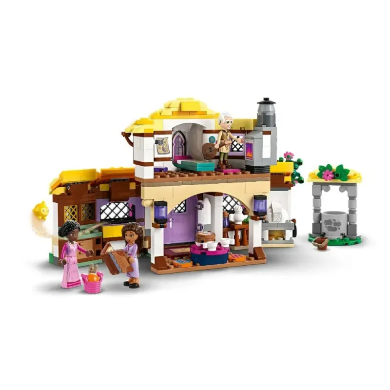 Jucarii, Copii si Bebe - Jucarii si jocuri - Seturi de constructie si cuburi - Seturi de constructie - LEGO Disney Princess Coliba Ashei 43231 - Infinity.ro