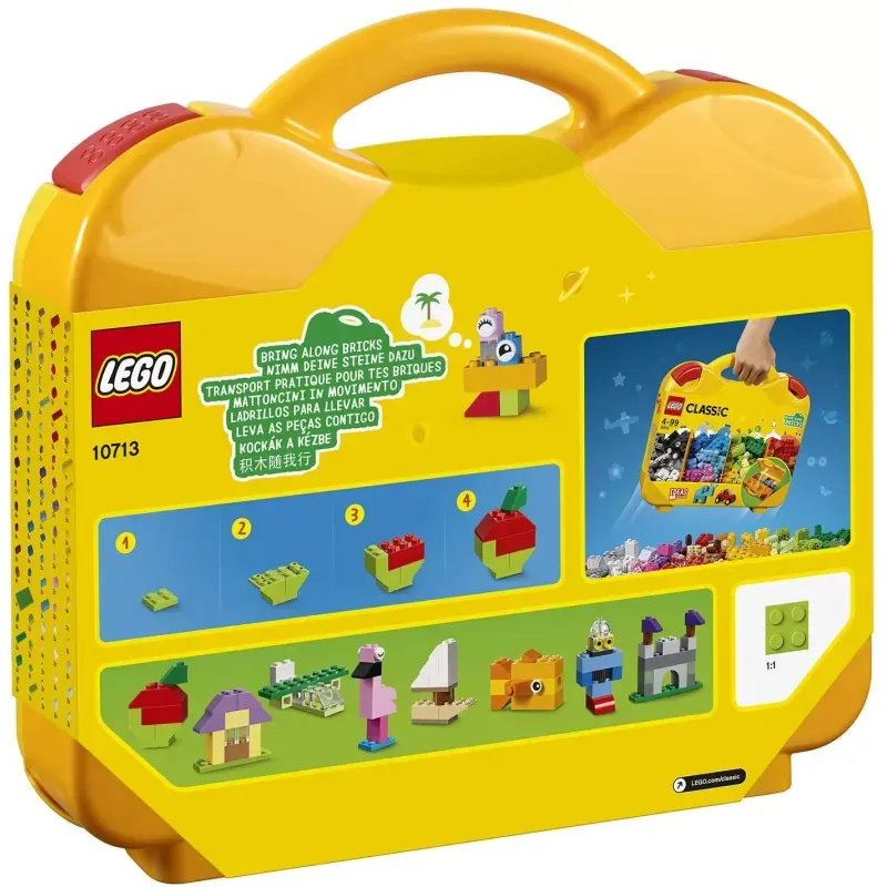 Jucarii, Copii si Bebe - Jucarii si jocuri - Seturi de constructie si cuburi - Seturi de constructie - LEGO Classic Valiza creativa 10713 - Infinity.ro