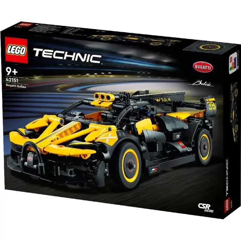 Jucarii, Copii si Bebe - Jucarii si jocuri - Seturi de constructie si cuburi - Seturi de constructie - LEGO Technic  Bolid Bugatti 42151 - Infinity.ro