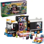 Jucarii, Copii si Bebe - Jucarii si jocuri - Seturi de constructie si cuburi - Seturi de constructie - LEGO Friends Autocar de turneu pentru staruri pop 42619 - Infinity.ro
