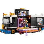 Jucarii, Copii si Bebe - Jucarii si jocuri - Seturi de constructie si cuburi - Seturi de constructie - LEGO Friends Autocar de turneu pentru staruri pop 42619 - Infinity.ro
