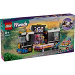 Jucarii, Copii si Bebe - Jucarii si jocuri - Seturi de constructie si cuburi - Seturi de constructie - LEGO Friends Autocar de turneu pentru staruri pop 42619 - Infinity.ro