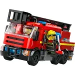 Jucarii, Copii si Bebe - Jucarii si jocuri - Seturi de constructie si cuburi - Seturi de constructie - LEGO City Statie si camion de pompieri 60414 - Infinity.ro