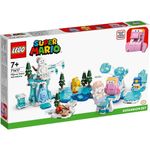 Jucarii, Copii si Bebe - Jucarii si jocuri - Seturi de constructie si cuburi - Seturi de constructie - LEGO Super Mario Set de Extindere Morsel si aventura lui in zapada 71417 - Infinity.ro