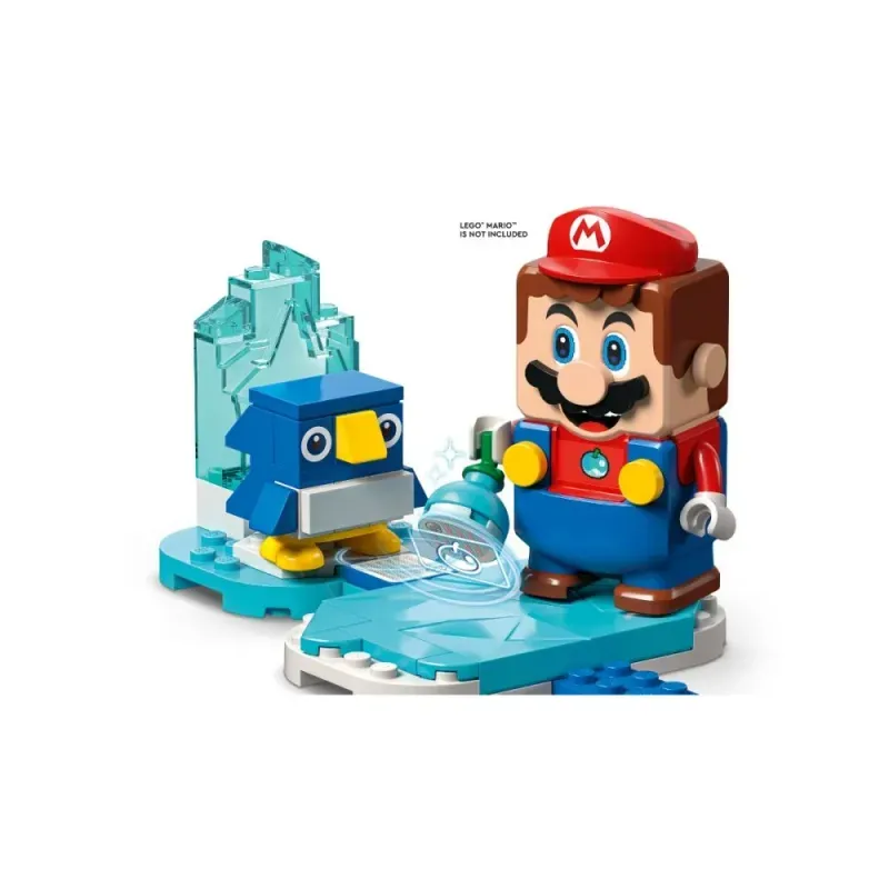 Jucarii, Copii si Bebe - Jucarii si jocuri - Seturi de constructie si cuburi - Seturi de constructie - LEGO Super Mario Set de Extindere Morsel si aventura lui in zapada 71417 - Infinity.ro