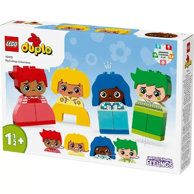 Jucarii, Copii si Bebe - Jucarii si jocuri - Seturi de constructie si cuburi - Seturi de constructie - LEGO DUPLO Mari sentimente si emotii 10415 - Infinity.ro