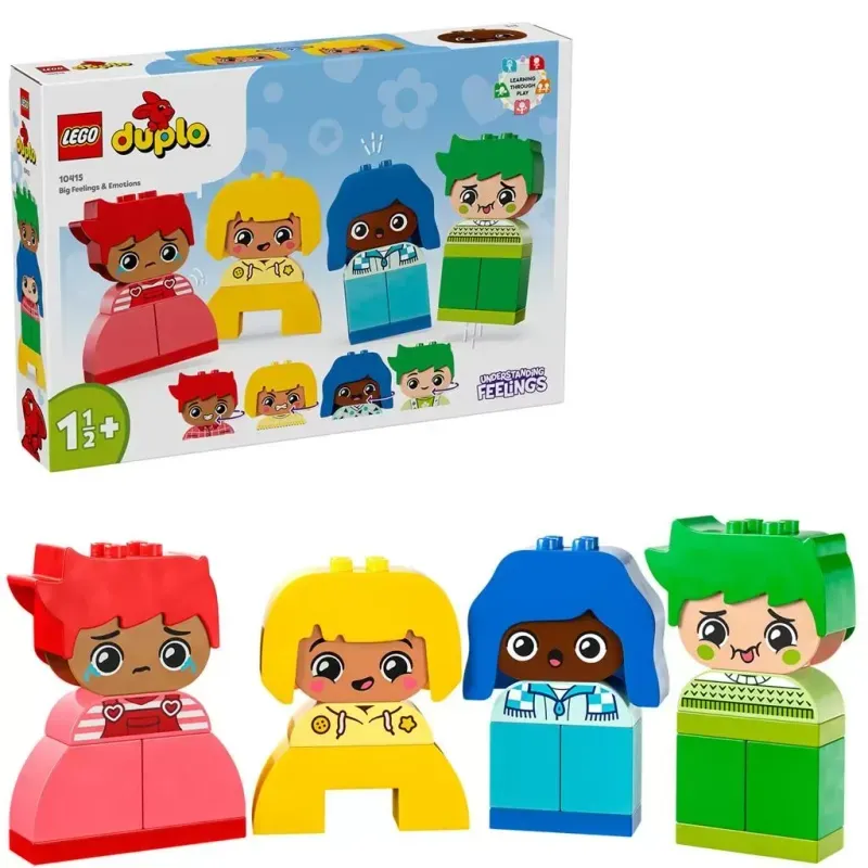 Jucarii, Copii si Bebe - Jucarii si jocuri - Seturi de constructie si cuburi - Seturi de constructie - LEGO DUPLO Mari sentimente si emotii 10415 - Infinity.ro