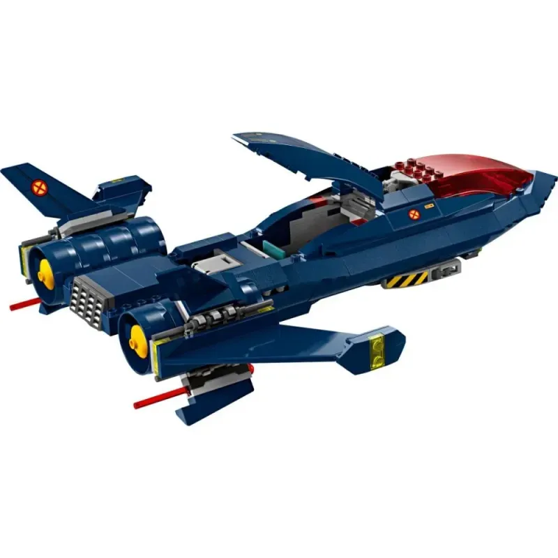 Jucarii, Copii si Bebe - Jucarii si jocuri - Seturi de constructie si cuburi - Seturi de constructie - LEGO Super Heroes Avionul X-Jet al lui X-Men 76281 - Infinity.ro