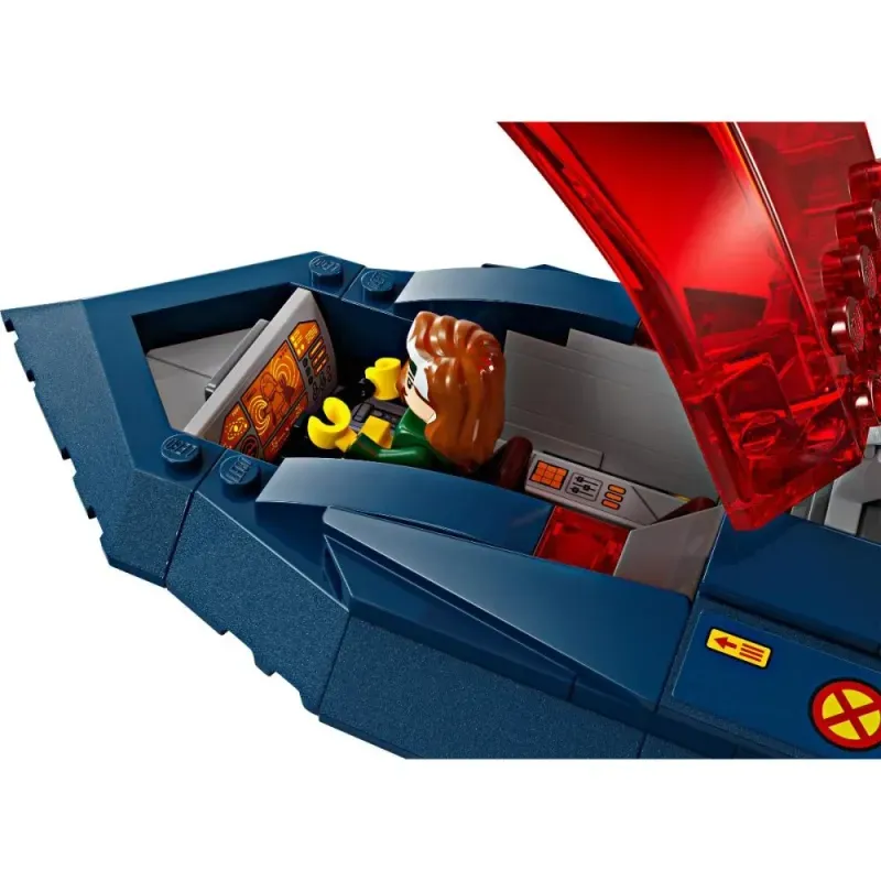 Jucarii, Copii si Bebe - Jucarii si jocuri - Seturi de constructie si cuburi - Seturi de constructie - LEGO Super Heroes Avionul X-Jet al lui X-Men 76281 - Infinity.ro