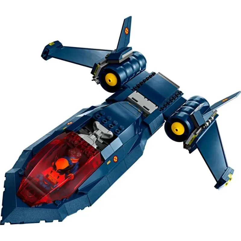 Jucarii, Copii si Bebe - Jucarii si jocuri - Seturi de constructie si cuburi - Seturi de constructie - LEGO Super Heroes Avionul X-Jet al lui X-Men 76281 - Infinity.ro