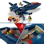 Jucarii, Copii si Bebe - Jucarii si jocuri - Seturi de constructie si cuburi - Seturi de constructie - LEGO Super Heroes Avionul X-Jet al lui X-Men 76281 - Infinity.ro