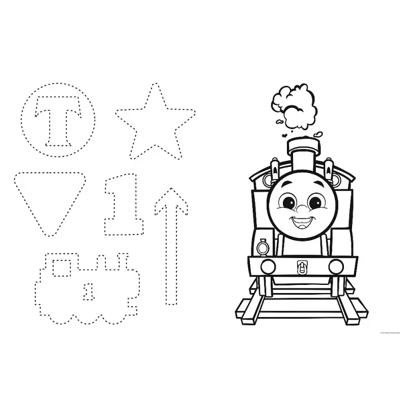 Jucarii, Copii si Bebe - Jucarii si jocuri - Jocuri si puzzle - Puzzle - Puzzle Trefl Primo Super Giant 15 Thomas - Infinity.ro