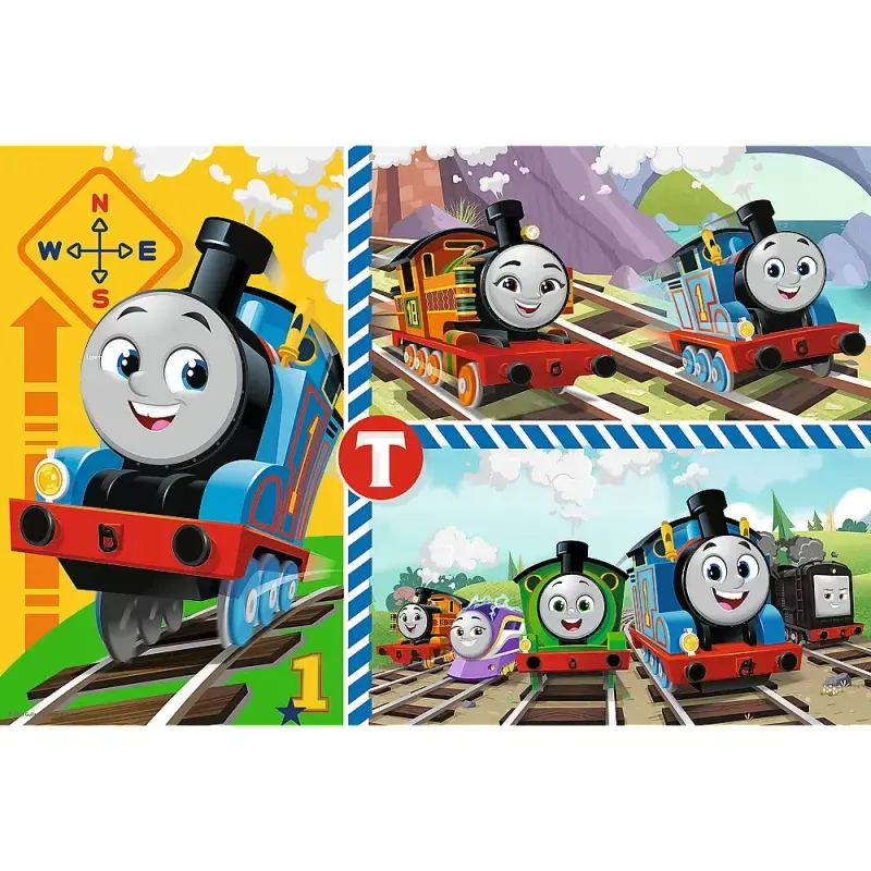 Jucarii, Copii si Bebe - Jucarii si jocuri - Jocuri si puzzle - Puzzle - Puzzle Trefl Primo Super Giant 15 Thomas - Infinity.ro