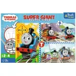 Jucarii, Copii si Bebe - Jucarii si jocuri - Jocuri si puzzle - Puzzle - Puzzle Trefl Primo Super Giant 15 Thomas - Infinity.ro