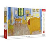 Jucarii, Copii si Bebe - Jucarii si jocuri - Jocuri si puzzle - Puzzle - Puzzle Trefl 1000 Art Collection Vincent Van Gogh Camera Din Arles - Infinity.ro