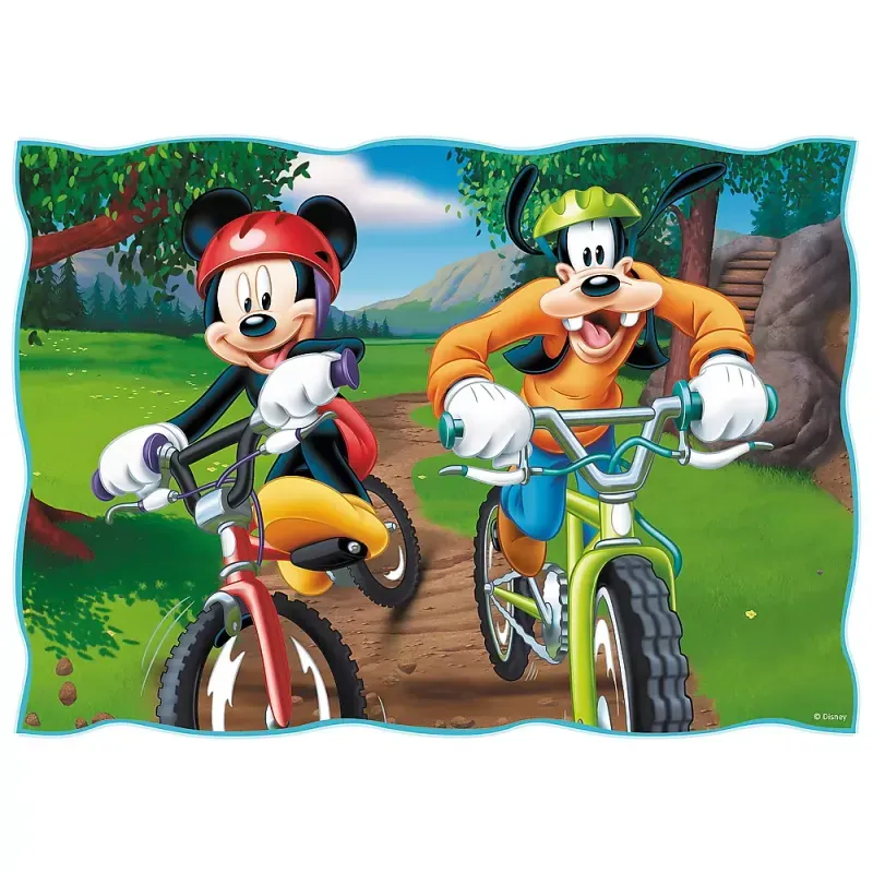 Jucarii, Copii si Bebe - Jucarii si jocuri - Jocuri si puzzle - Puzzle - Puzzle Trefl 4in1 Mickey Mouse Ziua Deosebita - Infinity.ro