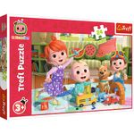 Jucarii, Copii si Bebe - Jucarii si jocuri - Jocuri si puzzle - Puzzle - Puzzle Trefl 24 de piese maxi Cocomelon gata de aventura - Infinity.ro