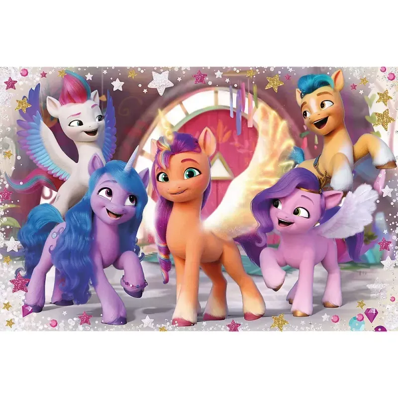 Jucarii, Copii si Bebe - Jucarii si jocuri - Jocuri si puzzle - Puzzle - Puzzle Trefl 24 maxi My Little Pony O zi frumoasa - Infinity.ro