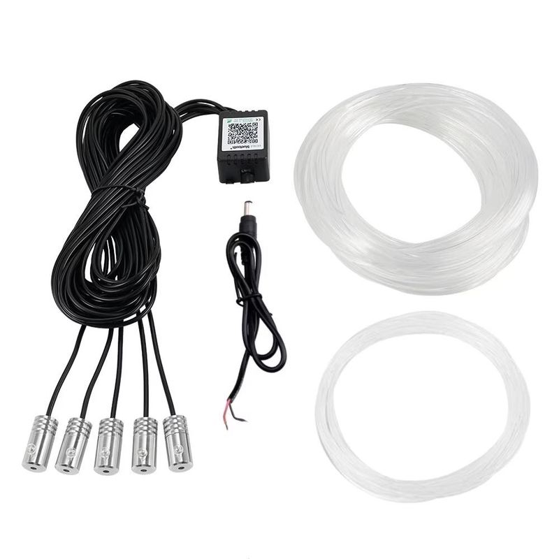 Auto si Moto - Piese auto si accesorii - Piese auto - Tuning - Fir lumina ambientala auto, neon RGB, control din aplicatie telefon, 6m lungime - Infinity.ro