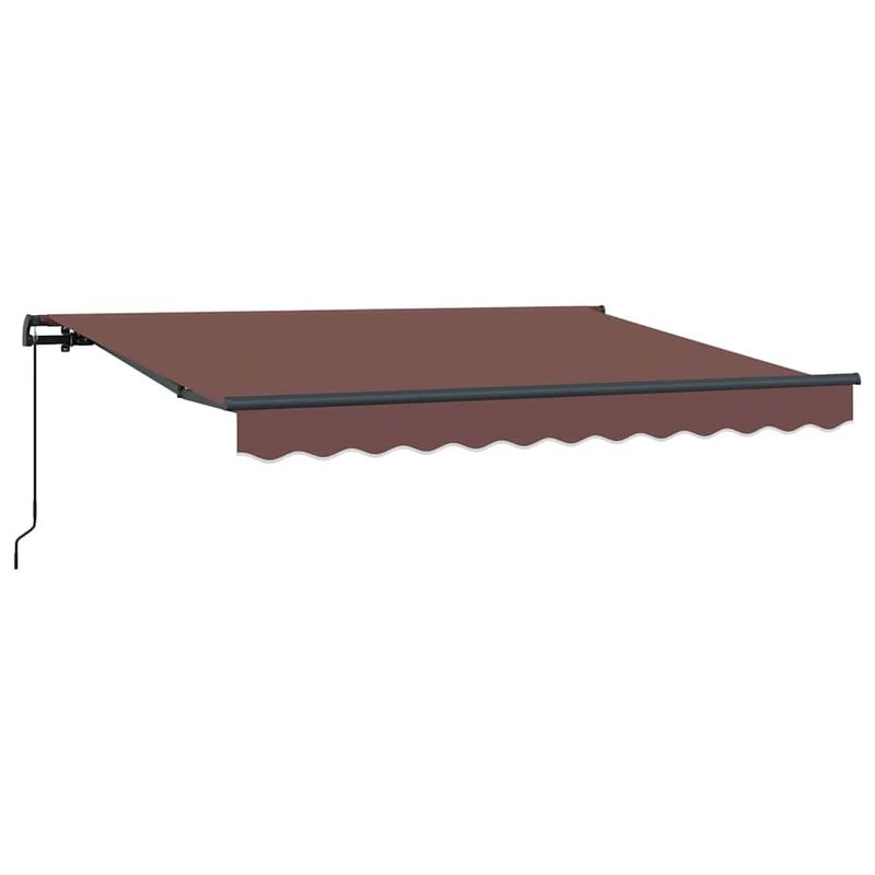 Casa si Gradina - Gradina si terasa - Umbrele si pavilioane - Pavilioane - Cortina Retractabila Manual Maro si Antracit - Infinity.ro