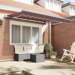 Casa si Gradina - Gradina si terasa - Umbrele si pavilioane - Pavilioane - Cortina Retractabila Manual Maro si Antracit - Infinity.ro
