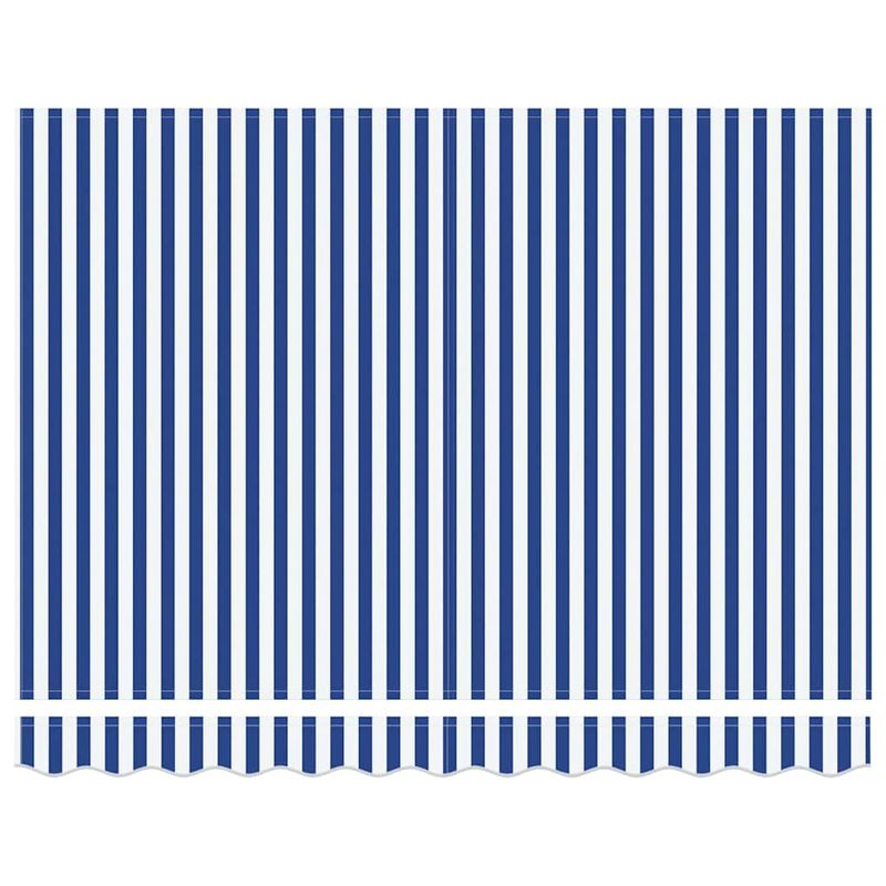 Casa si Gradina - Gradina si terasa - Umbrele si pavilioane - Pavilioane - Cortina Retractabila Albastru si Alb - Infinity.ro