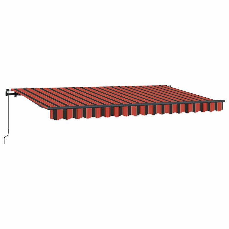 Casa si Gradina - Gradina si terasa - Umbrele si pavilioane - Pavilioane - Cortina Retractabila Galben si portocaliu si alb 3.5 x 2 m - Infinity.ro