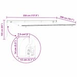Casa si Gradina - Gradina si terasa - Umbrele si pavilioane - Pavilioane - Cortina Retractabila Galben si portocaliu si alb 3.5 x 2 m - Infinity.ro
