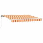 Casa si Gradina - Gradina si terasa - Umbrele si pavilioane - Pavilioane - Cortina Retractabila Multicolor si galben si portocaliu si alb - Infinity.ro