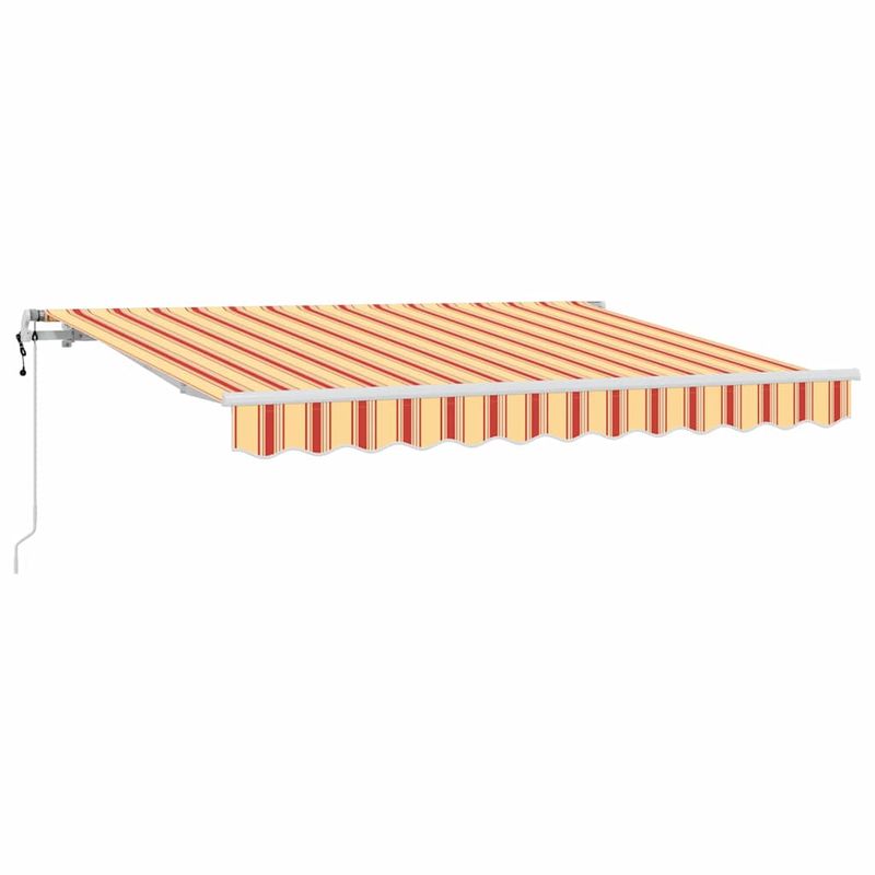 Casa si Gradina - Gradina si terasa - Umbrele si pavilioane - Pavilioane - Cortina Retractabila Multicolor si galben si portocaliu si alb - Infinity.ro