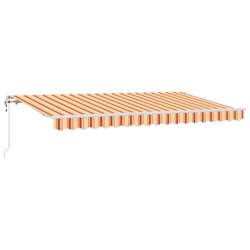 Casa si Gradina - Gradina si terasa - Umbrele si pavilioane - Pavilioane - Cortina Retractabila Multicolor si galben si portocaliu si alb - Infinity.ro