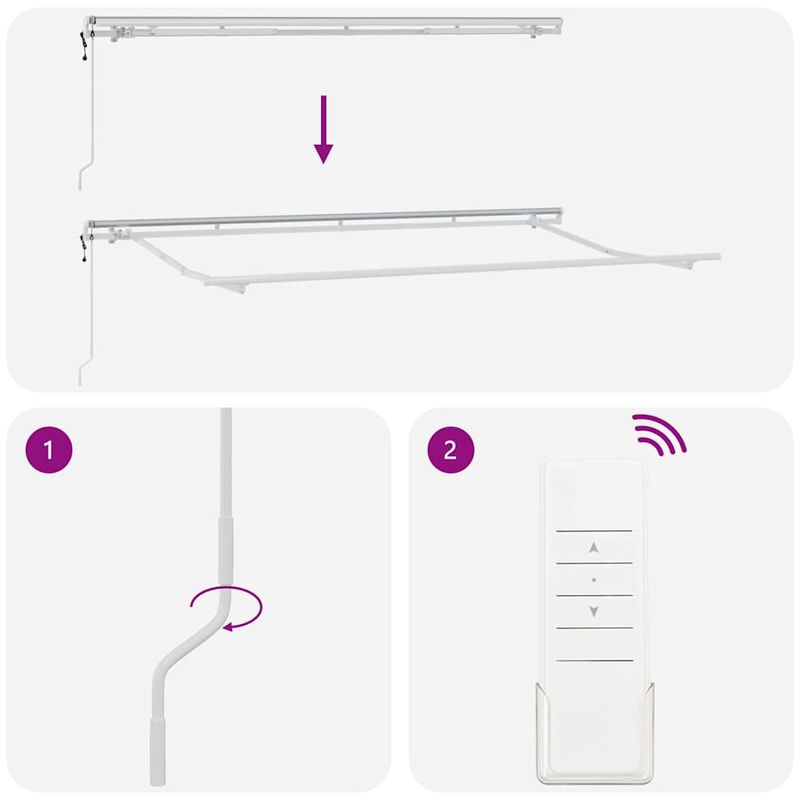 Casa si Gradina - Gradina si terasa - Umbrele si pavilioane - Pavilioane - Cortina Retractabila Manual Antracit si Alb - Infinity.ro
