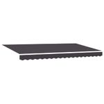 Casa si Gradina - Gradina si terasa - Umbrele si pavilioane - Pavilioane - Cortina Retractabila Manual Antracit si Alb - Infinity.ro
