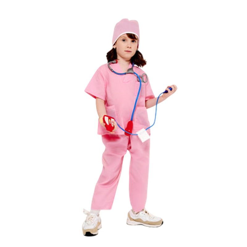 Jucarii, Copii si Bebe - Jucarii si jocuri - Jucarii de rol - Masti si costume copii - Costum asistenta medicala KidMania® cu accesorii pentru fete 5-7 ani 110-120 cm - Infinity.ro
