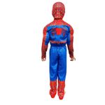 Jucarii, Copii si Bebe - Jucarii si jocuri - Jucarii de rol - Masti si costume copii - Costum Spider-Man KidMania® cu muschi, masca cu lumini si doua manusi lansator pentru copii 5-7 ani 110-120 cm - Infinity.ro