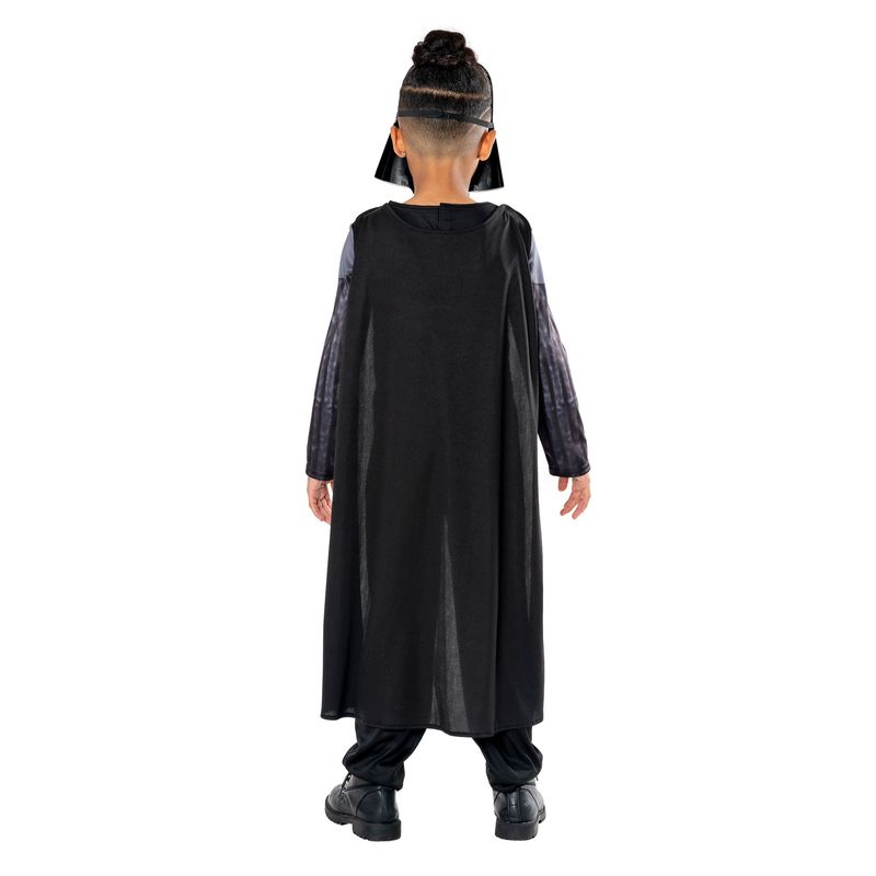 Jucarii, Copii si Bebe - Jucarii si jocuri - Jucarii de rol - Masti si costume copii - Costum Darth Vader Star Wars cu pelerina pentru copii 3-4 ani 98-104 cm - Infinity.ro