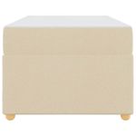 Casa si Gradina - Mobilier - Paturi si accesorii - Paturi - Cadru de pat Altele Crem 80 x 200 cm tesatura - Infinity.ro