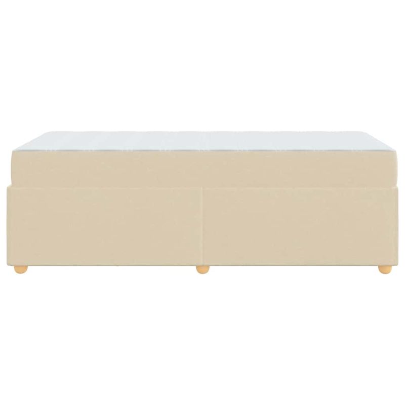 Casa si Gradina - Mobilier - Paturi si accesorii - Paturi - Cadru de pat Altele Crem 80 x 200 cm tesatura - Infinity.ro