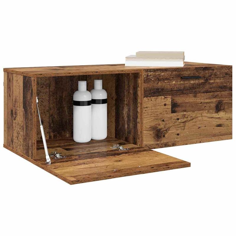 Casa si Gradina - Mobilier - Dulapuri si sifoniere - Dulapuri - Dulap de perete Lemn vechi 100 x 36.5 x 35 cm Lemn compozit - Infinity.ro