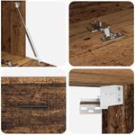 Casa si Gradina - Mobilier - Dulapuri si sifoniere - Dulapuri - Dulap de perete Lemn vechi 100 x 36.5 x 35 cm Lemn compozit - Infinity.ro