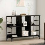Casa si Gradina - Mobilier - Comode si corpuri - Comode - Bufet cu depozitare Negru 102 x 32 x 73.5 cm Lemn compozit - Infinity.ro