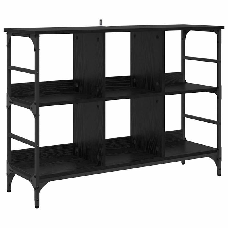 Casa si Gradina - Mobilier - Comode si corpuri - Comode - Bufet cu depozitare Negru 102 x 32 x 73.5 cm Lemn compozit - Infinity.ro