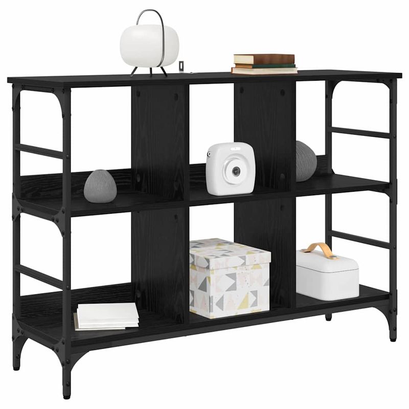 Casa si Gradina - Mobilier - Comode si corpuri - Comode - Bufet cu depozitare Negru 102 x 32 x 73.5 cm Lemn compozit - Infinity.ro