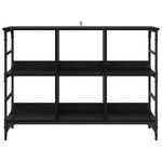Casa si Gradina - Mobilier - Comode si corpuri - Comode - Bufet cu depozitare Negru 102 x 32 x 73.5 cm Lemn compozit - Infinity.ro