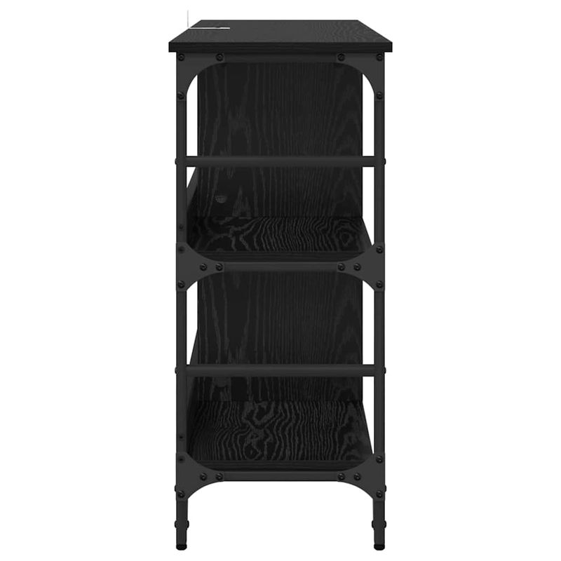 Casa si Gradina - Mobilier - Comode si corpuri - Comode - Bufet cu depozitare Negru 102 x 32 x 73.5 cm Lemn compozit - Infinity.ro