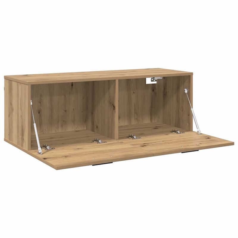 Casa si Gradina - Mobilier - Dulapuri si sifoniere - Dulapuri - Dulap de perete Pe perete stejar artizanal 100 x 36.5 x 35 cm - Infinity.ro