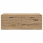 Casa si Gradina - Mobilier - Dulapuri si sifoniere - Dulapuri - Dulap de perete Pe perete stejar artizanal 100 x 36.5 x 35 cm - Infinity.ro