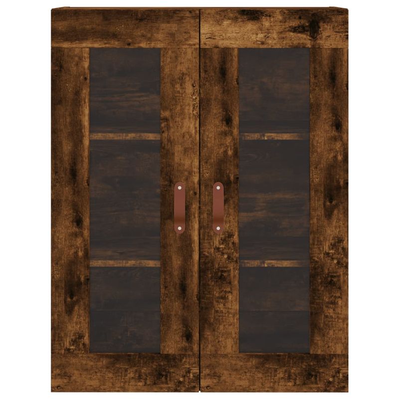 Casa si Gradina - Mobilier - Comode si corpuri - Corpuri bucatarie - Dulap inalt, stejar fumuriu, 69,5x34x180, lemn compozit - Infinity.ro