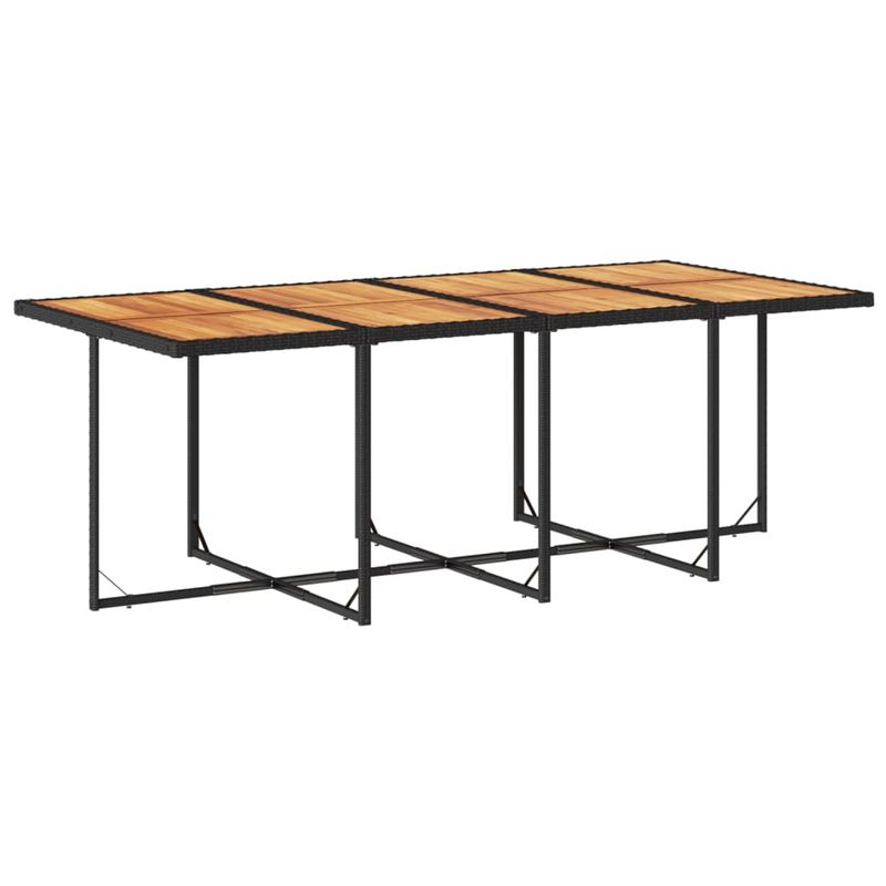Casa si Gradina - Gradina si terasa - Mobilier exterior - Seturi mobila gradina - Set mobilier de gradina cu perne, 13 piese, negru, poliratan - Infinity.ro