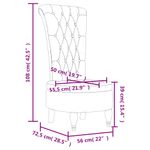 Casa si Gradina - Mobilier - Scaune si fotolii - Fotolii - Fotoliu cu spatar inalt, galben, catifea, design cu nasturi - Infinity.ro